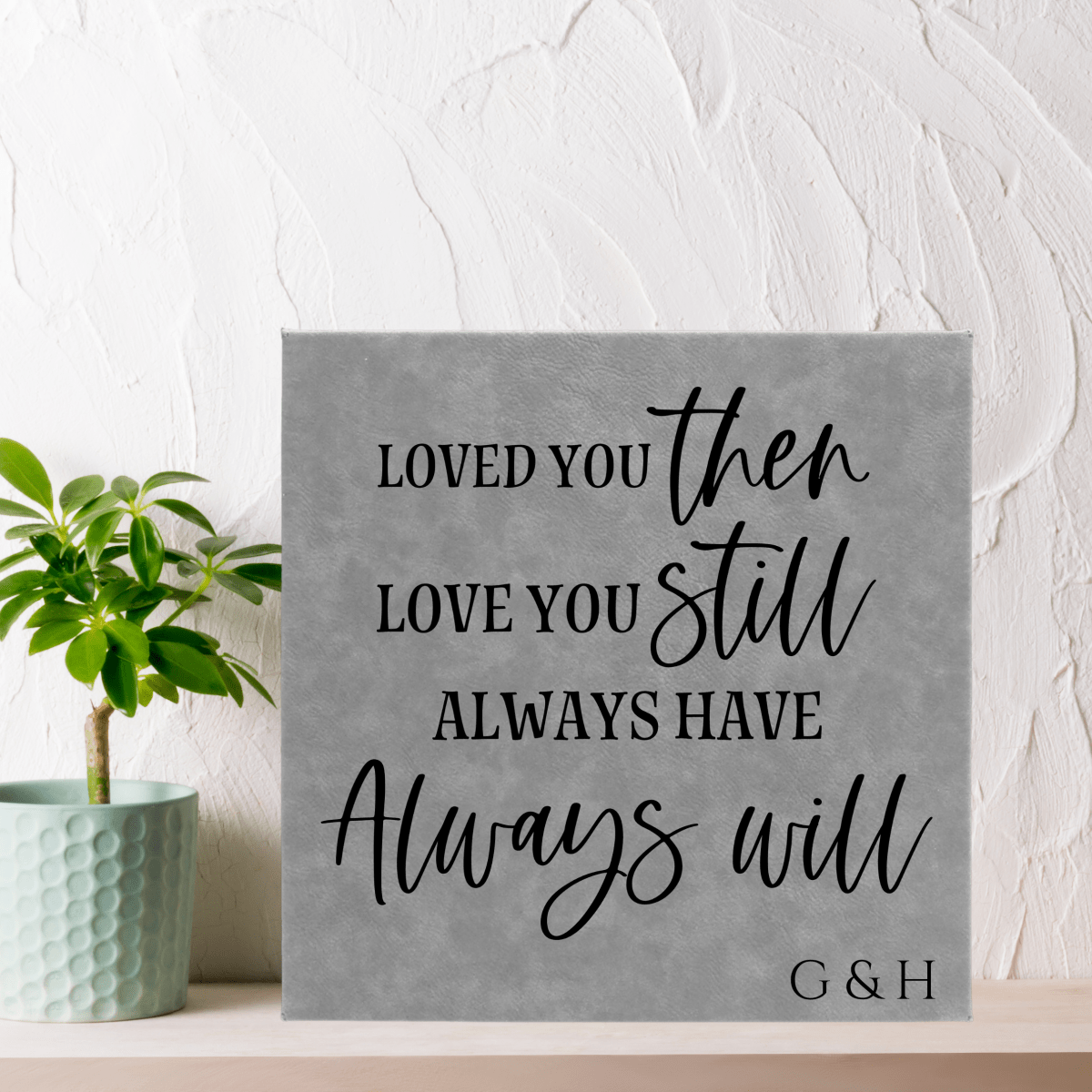 Personalized Heartfelt Love Sign for her, Customized Gifts for Women by Groovy Girl Gifts