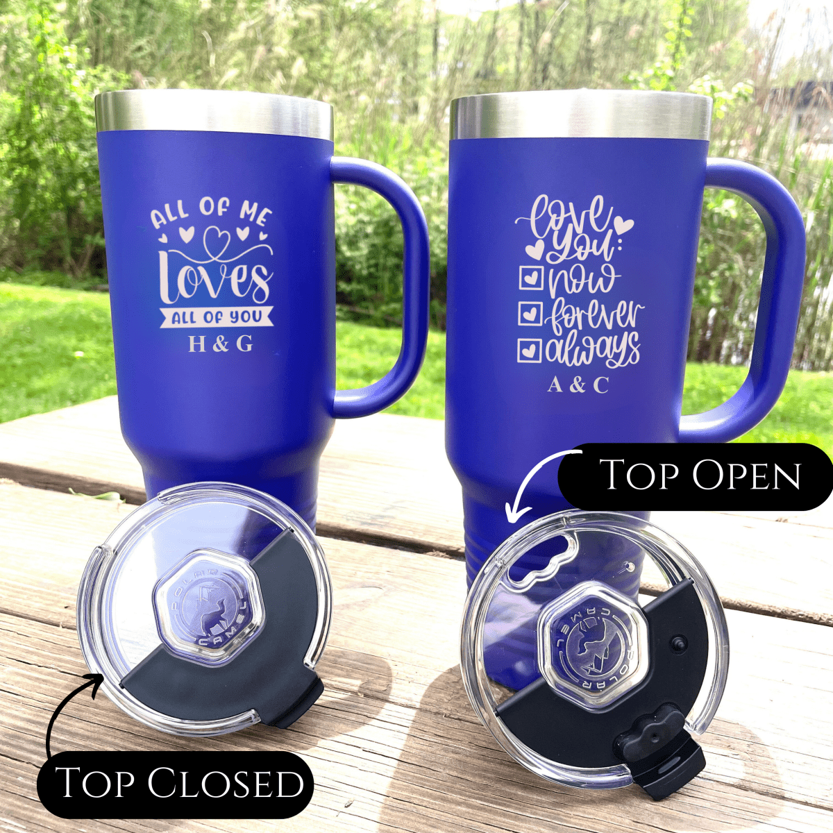 Personalized Forever Yours Tumbler for her, Customized Gifts for Women by Groovy Girl Gifts