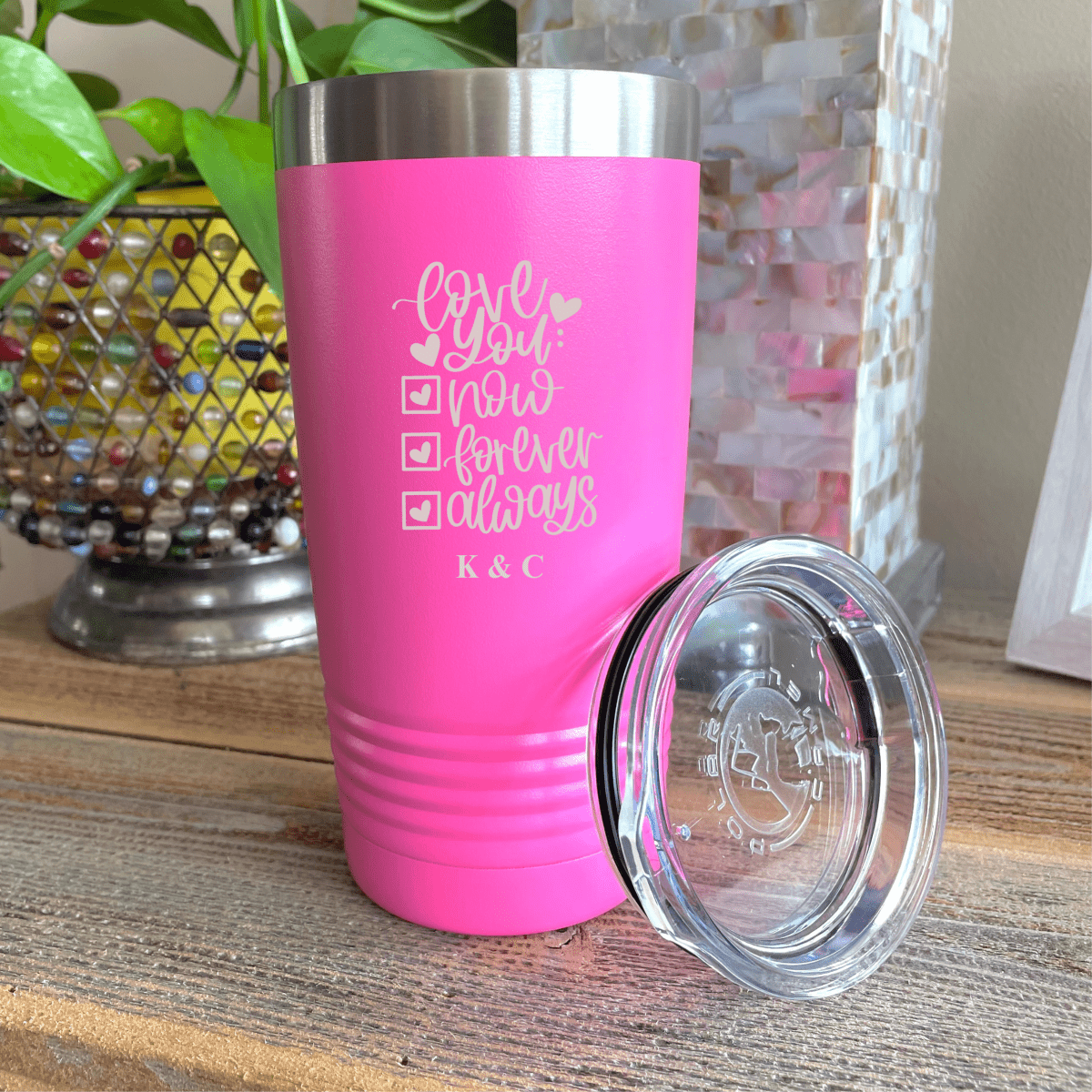 Personalized Love On - The - Go Tumbler for her, Customized Gifts for Women by Groovy Girl Gifts