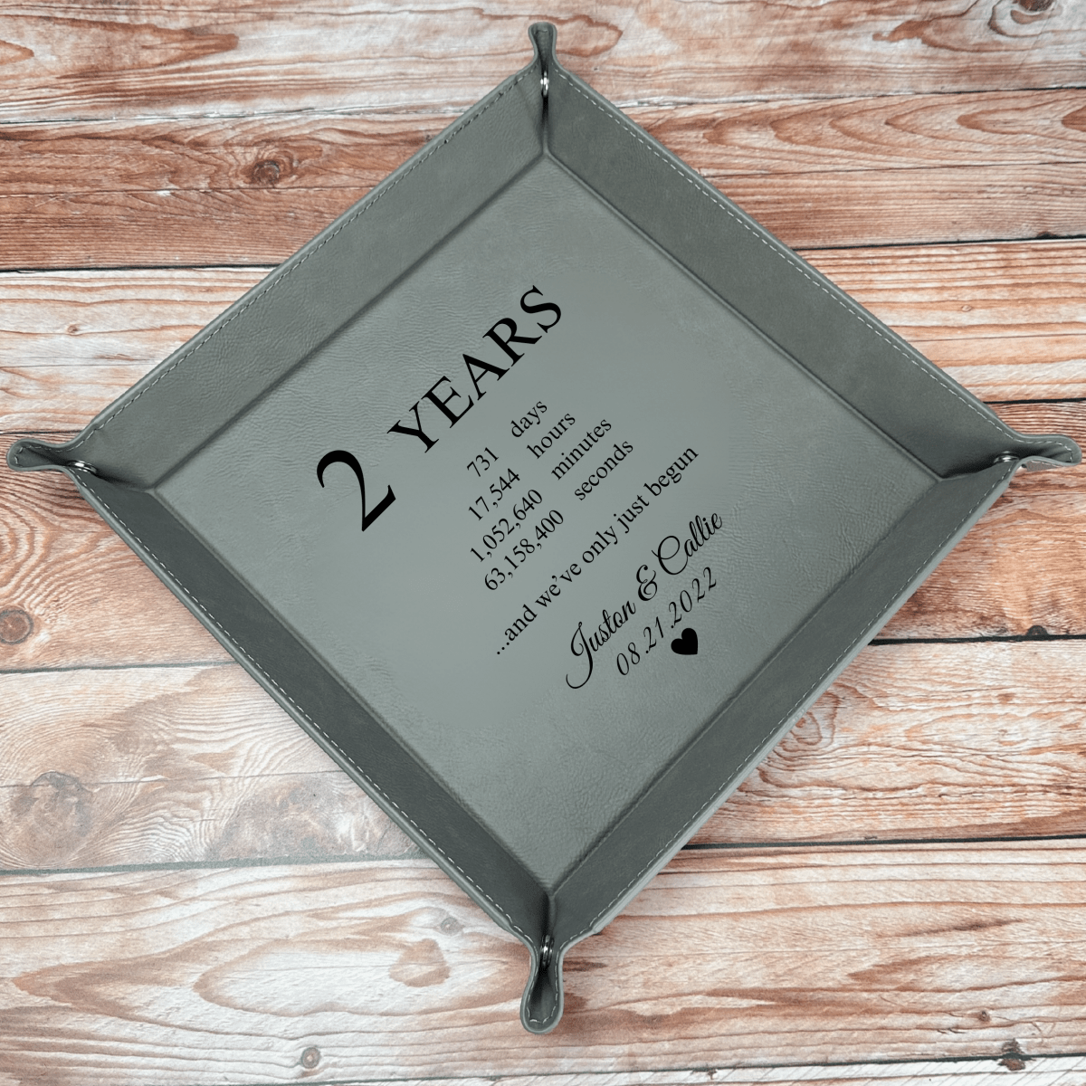 Personalized Timeless Love Jewelry Tray for her, Customized Gifts for Women by Groovy Girl Gifts