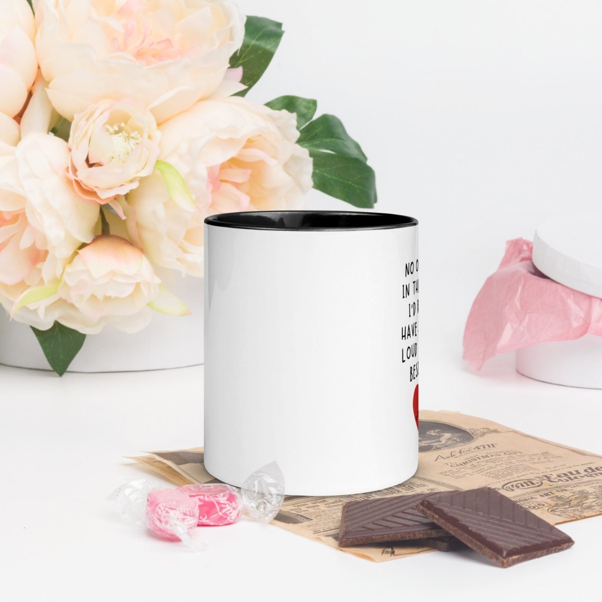 Personalized Cute Valentine&#39;s Day Coffee Mug for her, Customized Gifts for Women by Groovy Girl Gifts