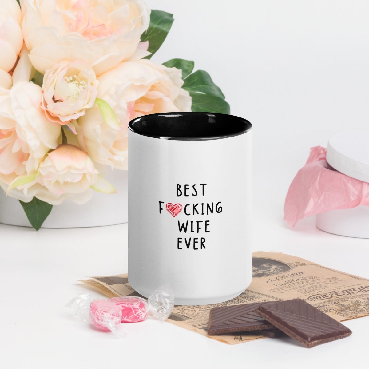 Personalized Best F**king Wife Ever Coffee Mug for her, Customized Gifts for Women by Groovy Girl Gifts