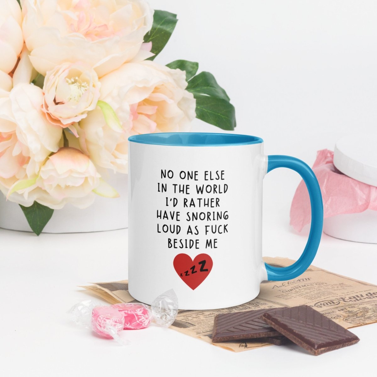 Personalized Cute Valentine&#39;s Day Coffee Mug for her, Customized Gifts for Women by Groovy Girl Gifts