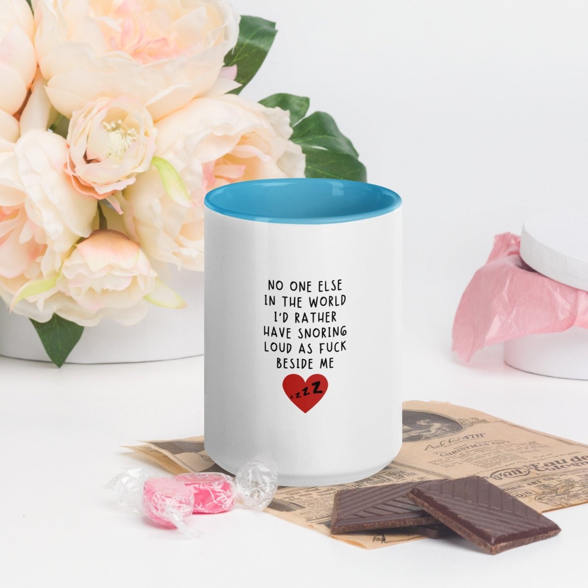 Personalized Cute Valentine's Day Coffee Mug for her, Customized Gifts for Women by Groovy Girl Gifts