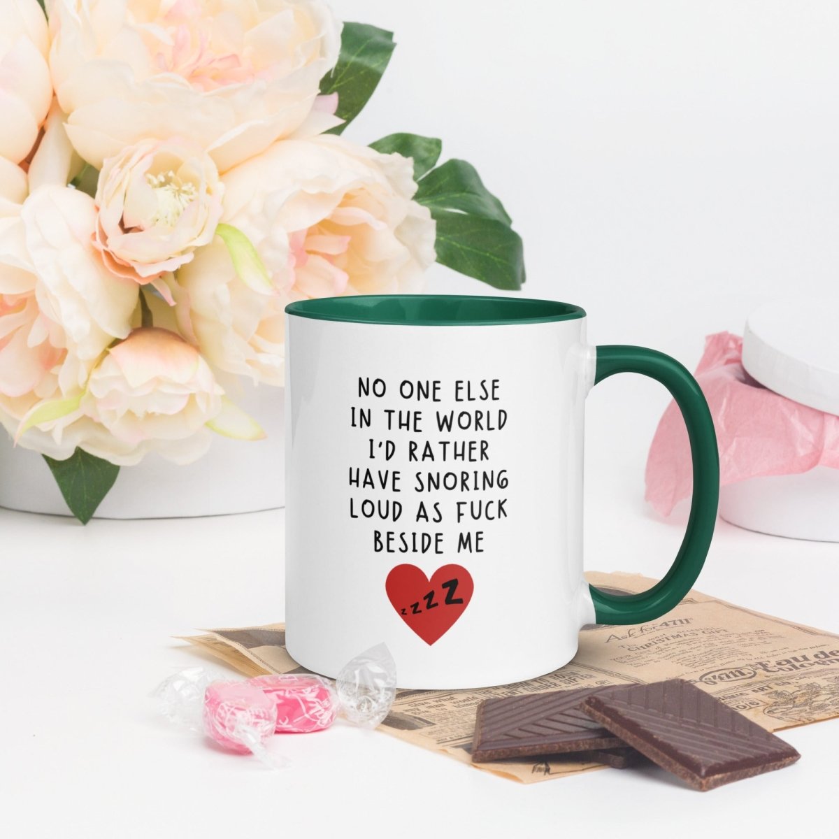 Personalized Cute Valentine's Day Coffee Mug for her, Customized Gifts for Women by Groovy Girl Gifts