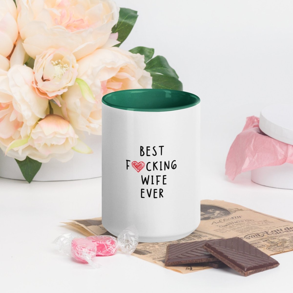 Personalized Best F**king Wife Ever Coffee Mug for her, Customized Gifts for Women by Groovy Girl Gifts