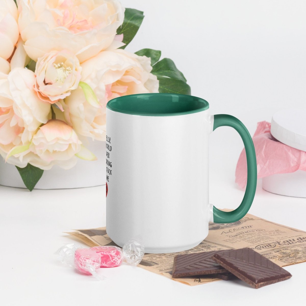 Personalized Cute Valentine's Day Coffee Mug for her, Customized Gifts for Women by Groovy Girl Gifts