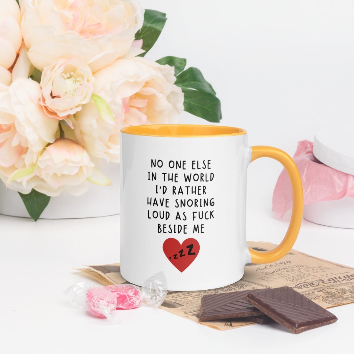 Personalized Cute Valentine&#39;s Day Coffee Mug for her, Customized Gifts for Women by Groovy Girl Gifts