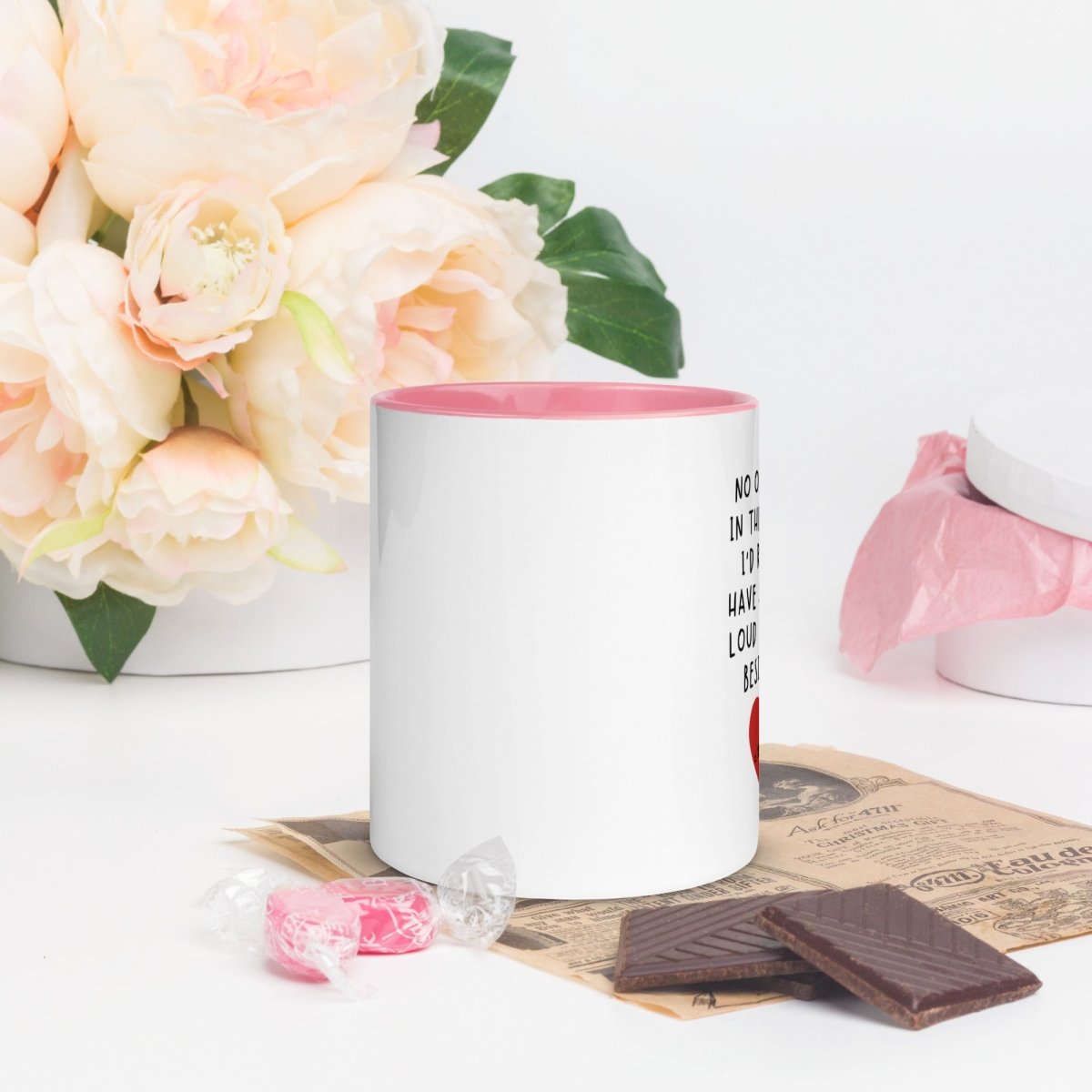 Personalized Cute Valentine&#39;s Day Coffee Mug for her, Customized Gifts for Women by Groovy Girl Gifts