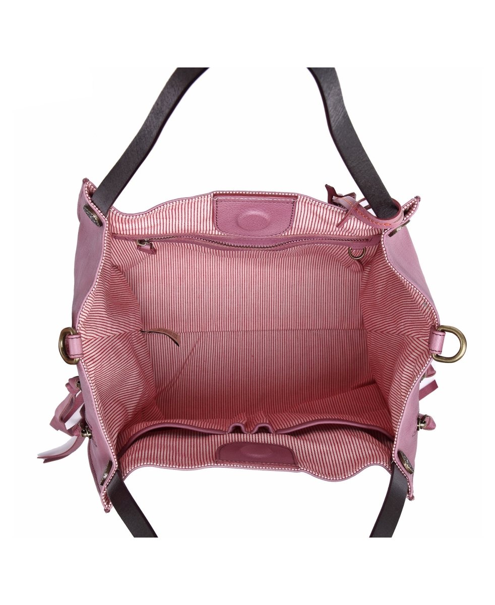 Personalized Daisy Leather Tote for her, Customized Gifts for Women by Groovy Girl Gifts