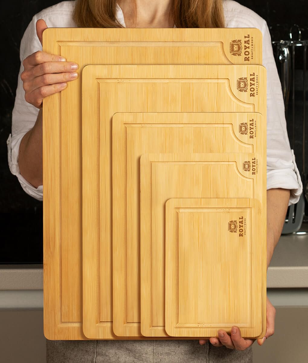 5 Piece Chopping Board Set