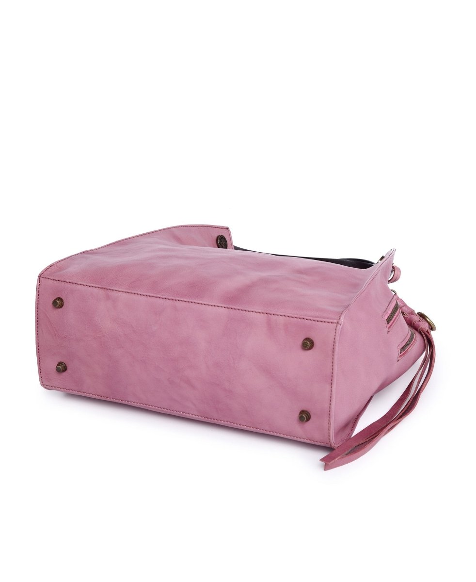 Personalized Daisy Leather Tote for her, Customized Gifts for Women by Groovy Girl Gifts