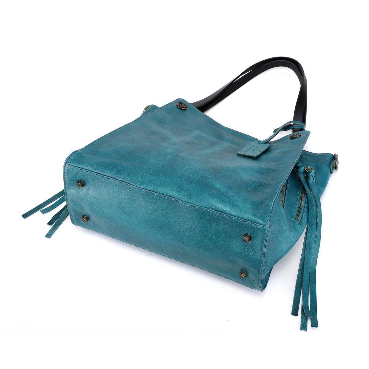 Personalized Daisy Leather Tote for her, Customized Gifts for Women by Groovy Girl Gifts