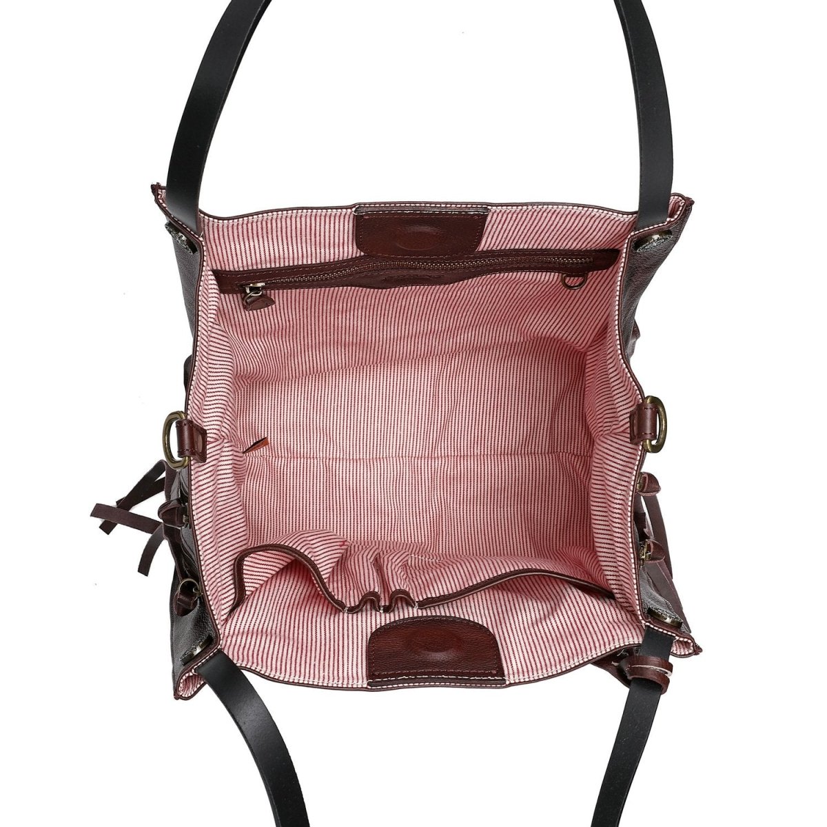 Personalized Daisy Leather Tote for her, Customized Gifts for Women by Groovy Girl Gifts