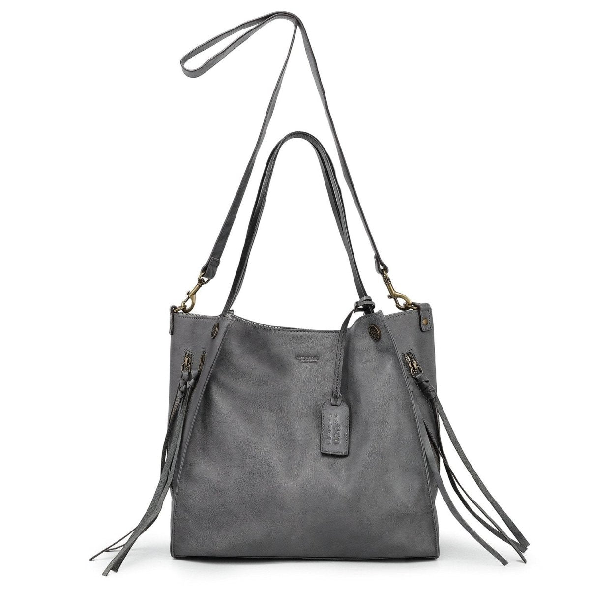 Personalized Daisy Leather Tote for her, Customized Gifts for Women by Groovy Girl Gifts