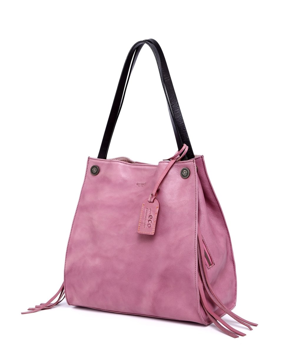 Personalized Daisy Leather Tote for her, Customized Gifts for Women by Groovy Girl Gifts