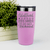 Pink pickelball tumbler Adulting Is Hard