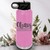 Light Purple Mothers Day Water Bottle With Chaos Coordinator Design