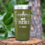 Military Green Teacher Tumbler With Coaching Is My Tribe Design