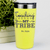 Yellow Teacher Tumbler With Coaching Is My Tribe Design