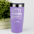 Light Purple Teacher Tumbler With Coffee Gives Me Powers Design