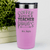 Pink Teacher Tumbler With Coffee Gives Me Powers Design