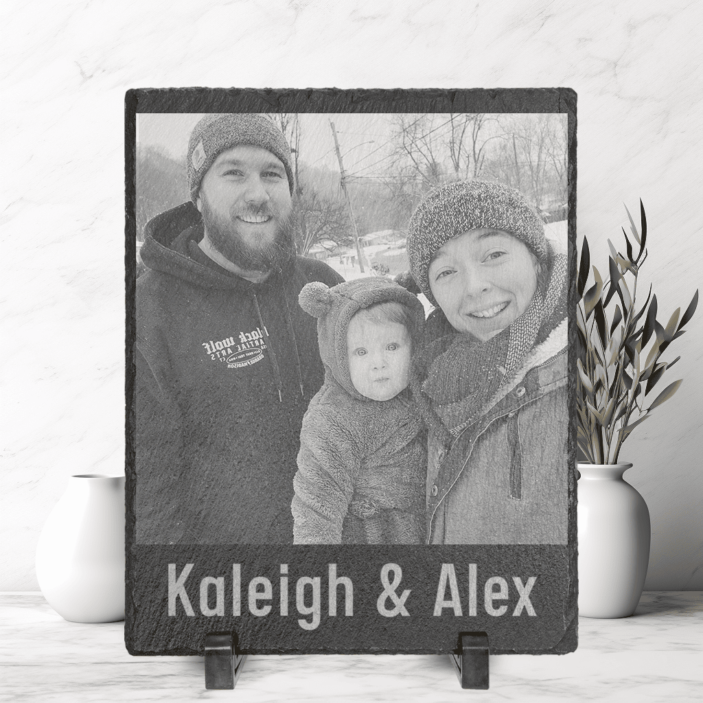 Mothers Day Slate Home Decor With Custom Mothers Day Photo Design