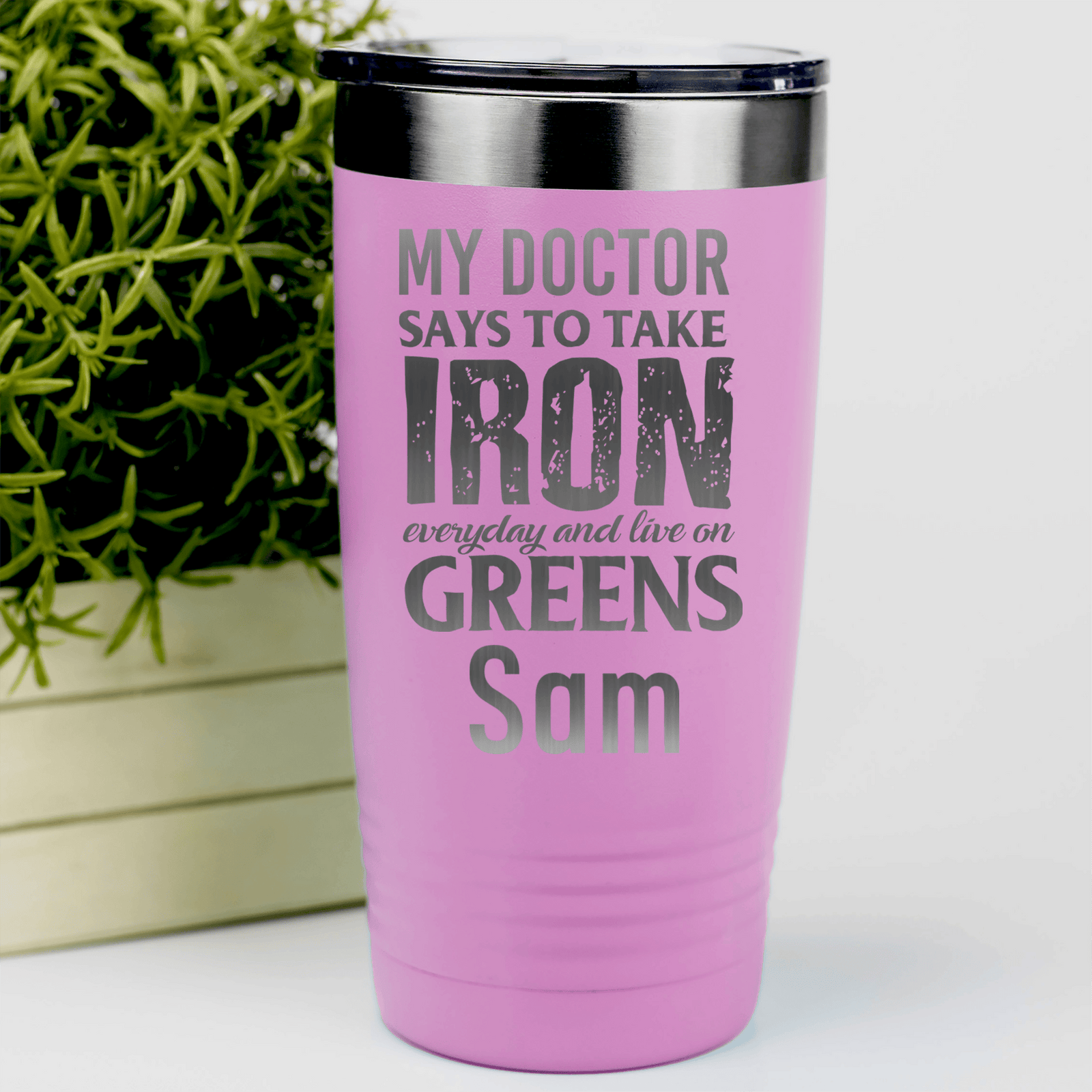 Pink Golf Gifts For Her Tumbler With Doctors Orders For Golf Design