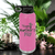 Pink Mothers Day Water Bottle With First Mothers Day Design