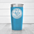 Light Blue birthday tumbler Fourty Aged To Perfection