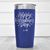 Blue Valentines Day Tumbler With Happy Valentines Day Design