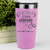Pink Mothers Day Tumbler With Home Is Where Mom Is Design
