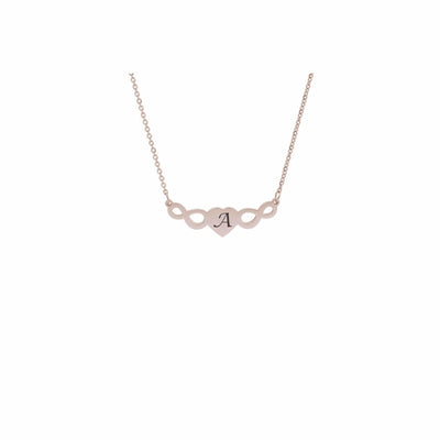 Infinity Heart Custom Necklace