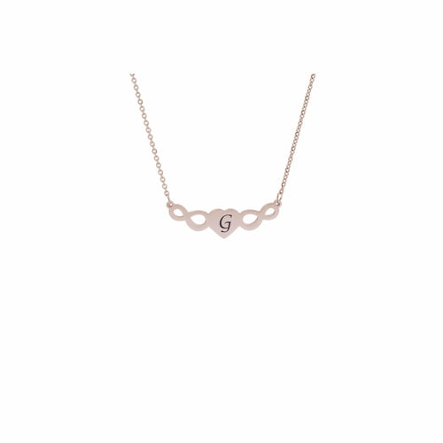Infinity Heart Custom Necklace