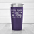 Purple pickelball tumbler I Can And I Will