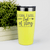 Yellow pickelball tumbler I Can And I Will