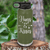 Military Green Valentines Day Water Bottle With Kisses For My Valentine Design