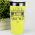 Yellow Best Friend Tumbler With Lifes Too Short Design
