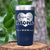 Navy Mothers Day Tumbler With Love My Mom Design