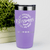 Light Purple Mothers Day Tumbler With Moms Greatest Blessings Design