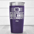 Purple Best Friend Tumbler With No Friendship Is An Accident Design