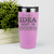 Pink pickelball tumbler No Idea What Im Doing