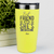 Yellow Best Friend Tumbler With Shes My Sister Design