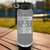 Grey Soccer Water Bottle With The Best Season Is Soccer Design