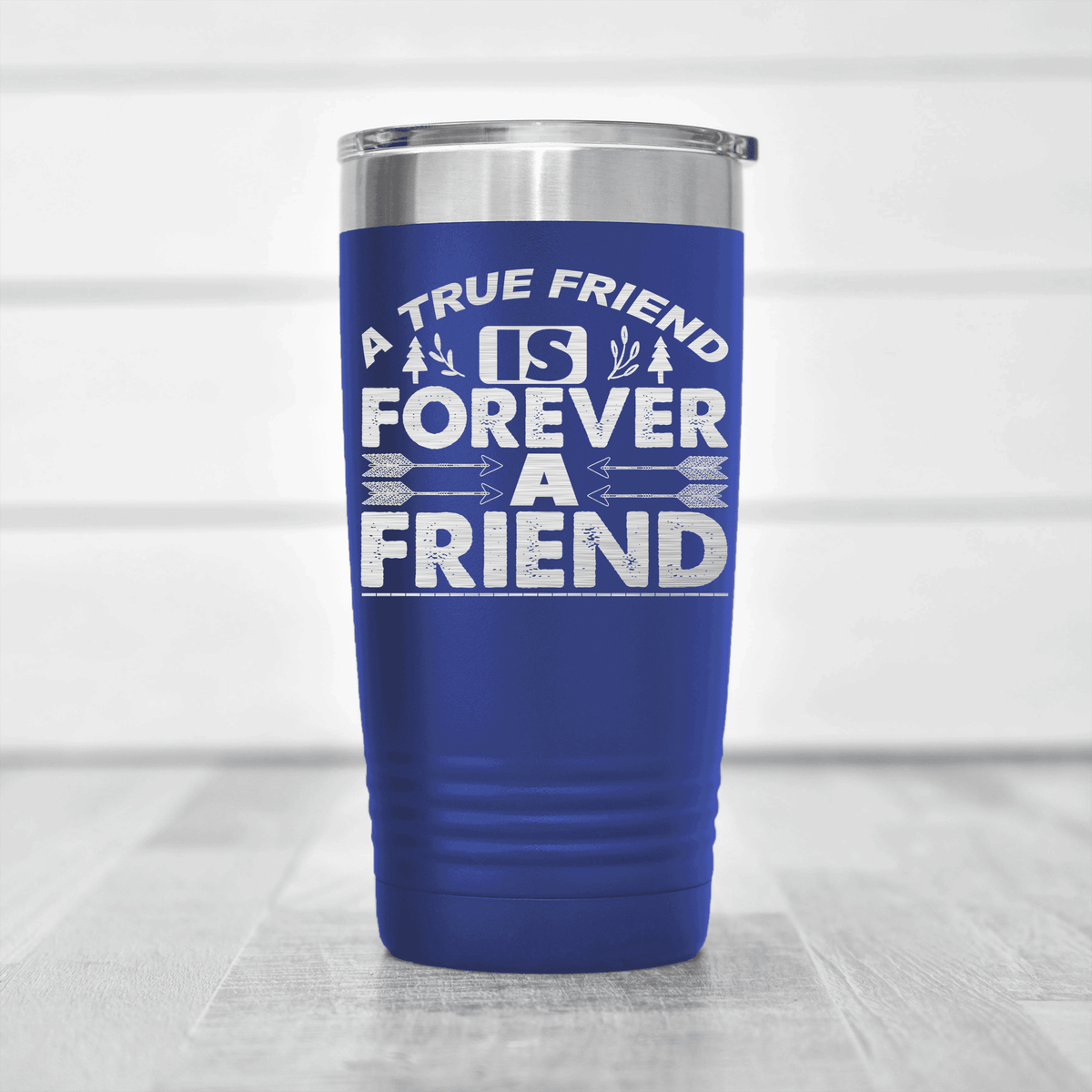 Blue Best Friend tumbler True Friendship Is Forever Friend