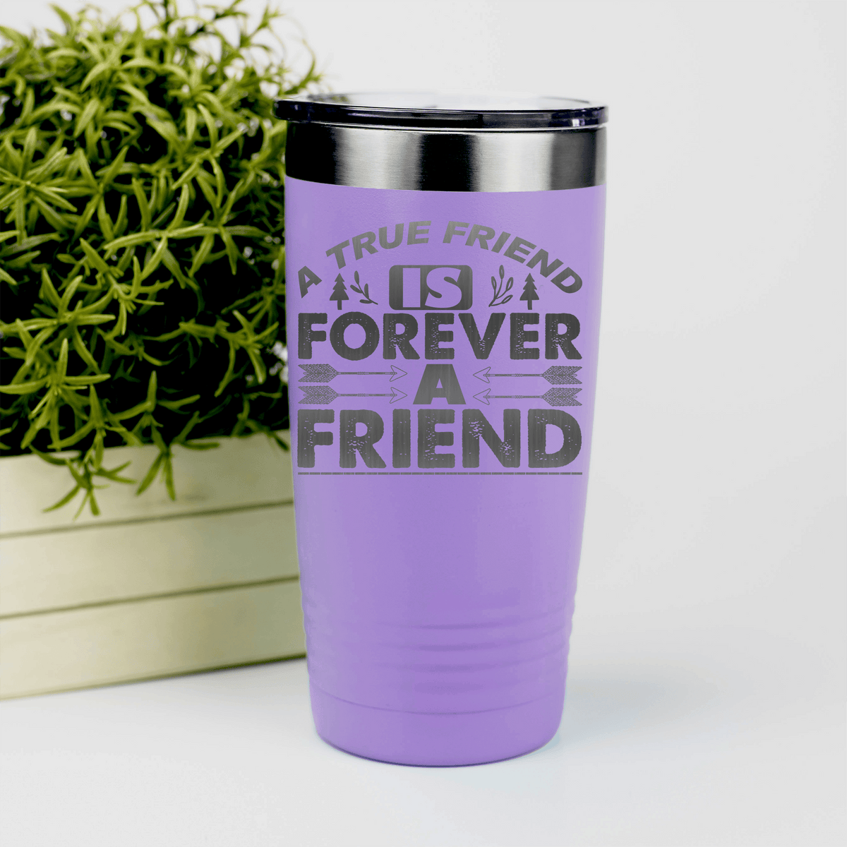Light Purple Best Friend tumbler True Friendship Is Forever Friend