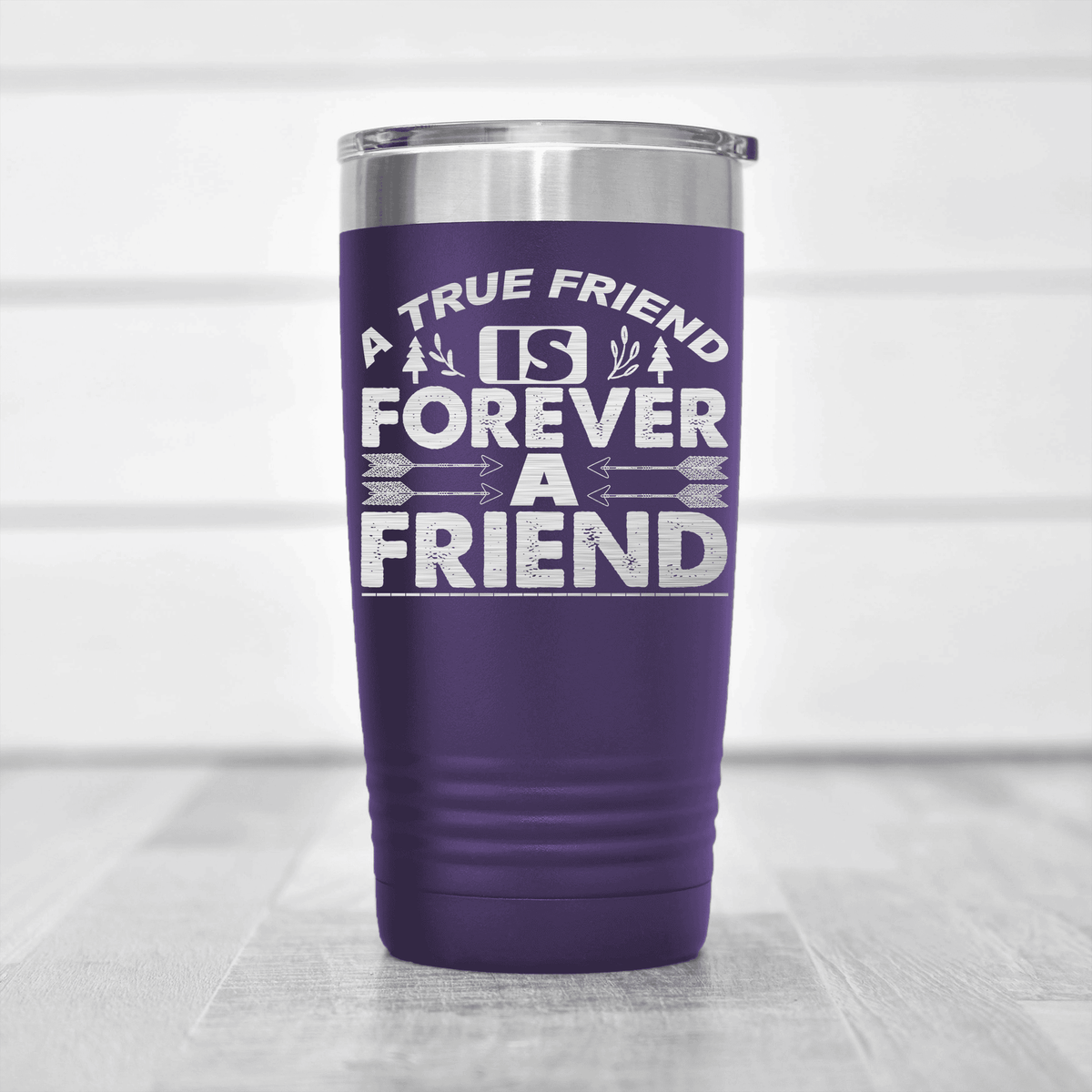 Purple Best Friend tumbler True Friendship Is Forever Friend
