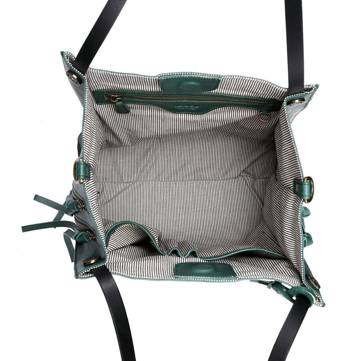 Personalized Daisy Leather Tote for her, Customized Gifts for Women by Groovy Girl Gifts