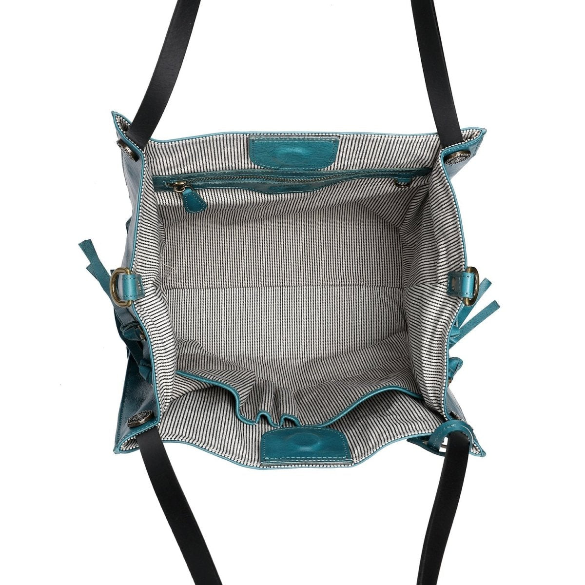 Personalized Daisy Leather Tote for her, Customized Gifts for Women by Groovy Girl Gifts