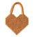 Bags Hati Heart Wood-Beaded Tote Bag